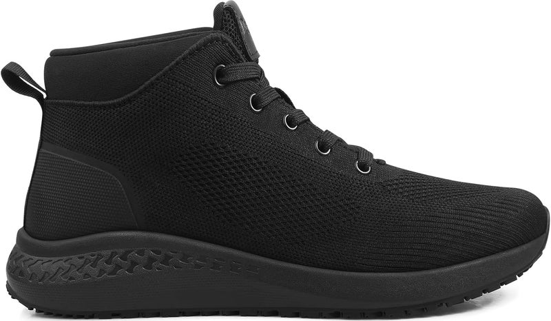AEHAO Store Men's Non Slip Work Boots Slip Resistant Chef Shoes for Food Service Kitchen Restaurant Working Ankle Boot Casual Outdoor Walking Booties Waterproof - Image 5